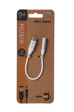 USB-C til jackplugg-adapter